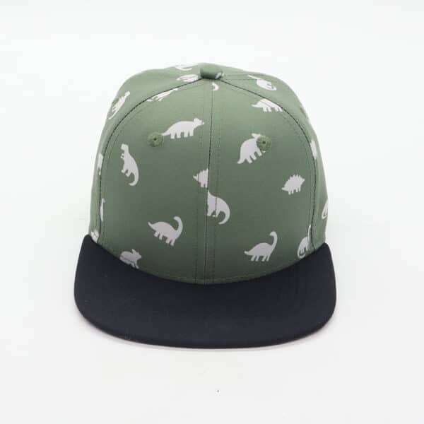 Cap dino green 54-56
